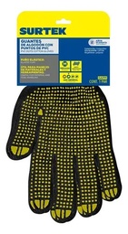 [FLL2567] Guantes de algodón con PVC en par