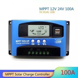 [FLL2933] Controlador de carga solar 100A 12v-24v