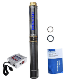 [FLL118] HYUNDAI 2HP Biphasic submersible Pump