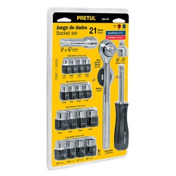 [FLL351] PRETUL Juda-25p (21 pcs.) Impact Socket Set