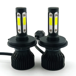 [FLL555.256] Pareja de focos LED automotriz H4 4 caras